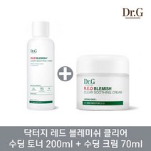 닥터지 레드 블레미쉬 클리어 수딩 토너 200ml+수딩 크림 70ml, 3세트
