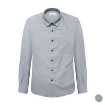 제이제이옴므 깅엄패턴 그레이 레귤러 드레스셔츠 J223RF1SH149