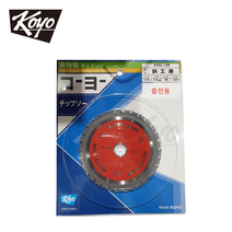 koyo KOYO STEEL-136 코요 금속용 원형톱날 5.5인치 일제 (외경136 X 날두께1.6 내경20 날수30), 1개