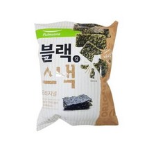 풀무원 간식 블랙김스낵 오리지널 (75g) 탕비실 회사 어린이 성인 캠핑 차박 홈파티 영화 선물, 6개
