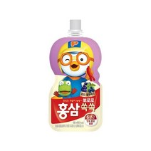 팔도 뽀로로 홍삼 쏙쏙 100ml 10팩 포도 블루베리., 상세페이지 참조, 상세페이지 참조