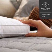 클라르하임 [갤러리아] [단독특가]클라르하임 낮은베개 저데니아 경추베개, 50x70