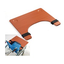 다용도 벨크로고정 휠체어 나무식탁 식판 보조기구 실버용품, 단품