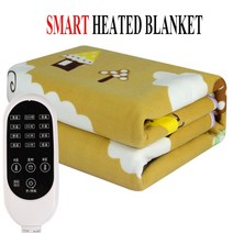 전기이불 전기담요 1인용 전기요더블 바디 두꺼운 전기 히터 담요 150x120cm 온도 조절 전기 난방 담요 전, 01 Single 70 x150cm