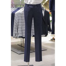 [AK수원점][본(BON)] 18F/W 멜란지패턴 네이비 기본 정장바지 BN8FPA610 NY