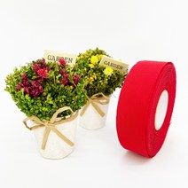 포장 리본 끈 제이제이리본 쉬폰리본25mm 40mm 21컬러 (길이 45M) 공단리본, CF16