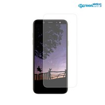 2매 갤럭시A6 2018 지문방지 액정보호 필름, 고광택(2매), 고광택(2매)