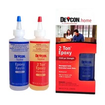 데브콘 2톤 에폭시 33345 250ml 큐빅 금속 접착제