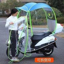 WARM오토바이캐노피 전차 양륜 커튼 겸용 보온대 풀폐쇄 차고 전동모, 단일옵션, 옵션5