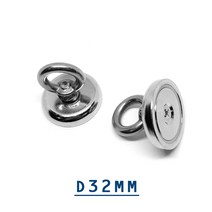 어탐기 어군탐지기 1/2/5/10PCS D32 강한 자석 걸이 낚시 깊은 바다 브래킷 반지 측정기 Dia32, [03] 5PCS