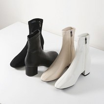 슬림핏 스판 삭스 앵클부츠 (5cm) 윈썸미들