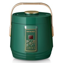 저당밥솥 당뇨 밥솥 탄수화물 당질 저감 밥통 1인용, 차이니즈 레드다이킨 코팅