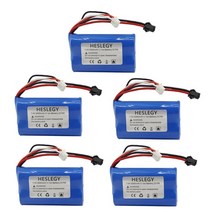 방제드론 농업용 드론배터리 7.4v 5000mah lipo sm 플러그 wpl d90, 5개