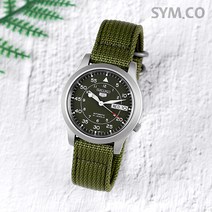 세이코5 남성 패션 오토매틱 손목시계 SNK805K2