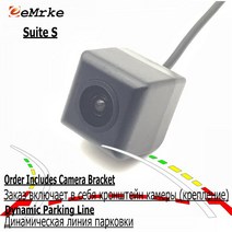 EEMRKE-자동차 후방 카메라 트랙 리버싱 가이드 궤도 르노 콜레오스 삼성 QM5 CCD HD, 01 without led
