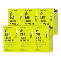 케어가든 저분자 콜라겐 비오틴 1500mg 콜라겐/히알루론산, 30포, 6개