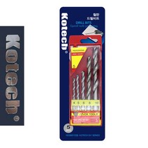 코텍스 YW52647F 코텍1302 날 5종 드릴 탄소합금강 비트 전동드릴 철판 드릴날 전동 비트 플렉서블비트 홀쏘