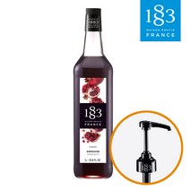 트렌드커피 1883 석류 시럽 1L+1883 정품 로고 시럽펌프