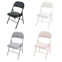 철재 접이식 의자 식탁 카페 사무용 강의실 교회 학원484349 L5, 화이트484349 L5
