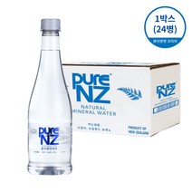 퓨어엔젯워터 뉴질랜드 수입생수 500mLx24 PET, 24병, 500ml