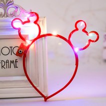 머리핀 555# 발광 헤어밴드 분장 다소미얼 Z