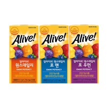 얼라이브 원스데일리 30정 1+1 멀티 포맨 포우먼 비타민앤미네랄 남성 여성 비타민B, 포우먼 30정 1개월분, 멀티비타민 30정 1개월분