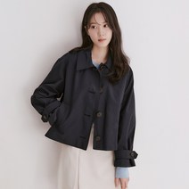 로엠 숏 트렌치 코트