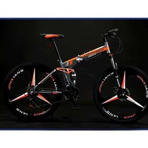 바이크 마운틴 산악자전거 산악 고급 시니어 오프, 27단 레드블랙