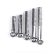 5pcs m5 m6 m8 스테인레스 스틸 메트릭 스레드 윙 힌지 나사 아이 볼트 스터드 관절 앵커 볼트 fastner pvc 앵커, m5 5개, 30mm