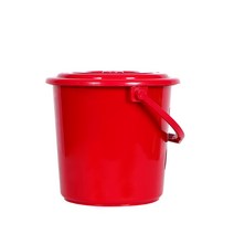 지오리빙 짤순이 음식물 쓰레기통 5L, 레드