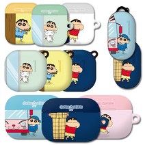 C짱구 호잇 갤럭시 버즈 프로 라이브 플러스 에어팟 프로 2세대 1세대 2 1 케이스, 호잇 울라울라, 에어팟 2/1 공용
