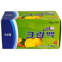 호호몰 뽑아쓰는 크린백 미니17cm*25cm*300매 주방비닐 위생비닐 다용도 비닐, 1개