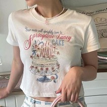 탑보그 키치한 CAKE 반팔티