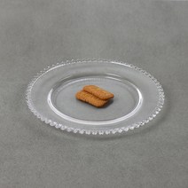 듀드랍 플레이팅 유리접시, 1p