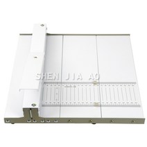 수동 종이 접이 기계 Y350 강판 슬릿 길이 350mm A3 + 주름, 한개옵션0