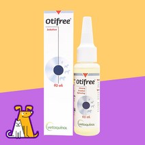 베토퀴놀 오티프리 강아지 고양이 귀세정제, 1개, 60ml