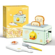 키덜트 장식용 인테리어 피규어 호환블럭 동화마을 플라워샵 컬렉션 겸용 시티 스트리트 뷰 선물, 제빵기