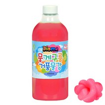 뭉게구름 거품물감 리필 1000ml 낱색 형광빨강 미술놀이 물감 물감놀이 유아미술 유아물감 kwk+3473, 상품선택