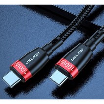 엔템 CtoC 케이블 100w 60w 케이블 3m 2m, 0.5M(60W)(블랙)