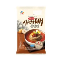 CJ 초간단 매콤달큰시원한배물냉면1940g(2인) 식사대용 청소년 아이들 여름별미 자취 혼밥 손님 생파, 5개