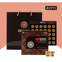 종근당 침향환 골드 3.75g 30환 + 쇼핑백포함 침향단 부모님 효도 할머니 할아버지 선물 세트