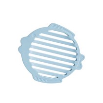 비누 접시 스폰지 스크러버 홀더 비누 차 컵 욕실 유리 가스에 대한 부드러운 구부릴 수있는 헤비 듀티 비누 트레이, 작은 물고기