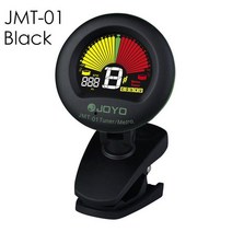 기타 코드 연습 훈련 손가락 운지법 휴대용 초보자 입문 Joyo mini digital lcd clip on tuner for guitar bass 바이올린 ukulele 부품, jmt-01 블랙