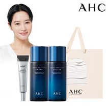 [AHC] 온리포맨 토너 150ml+로션 150ml+아이크림 35ml+쇼핑백, 색상:선택 : 01_000) 온리포맨 세트