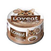 사조 러브잇 캣 레드라벨 흰살참치와가쓰오 160g