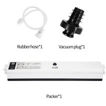 진공 실링기 가정용진공포장기 진공압축기 질소포장기 가정용포장기 비닐접착기 진공포장기 업소용진공포장지, CHINA, BLACK-2pcs, 110V-EU