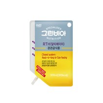 정식품 그린비아 RTH 300ml 20팩 경관급식전용 영양식 환자영양식 균형영양식 피딩세트 포함, 20개