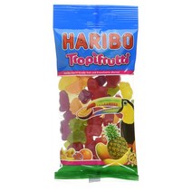 하리보 독일 Haribo TropiFrutti 트로피 후루티 젤리 미니봉지 75g 14팩, 1개