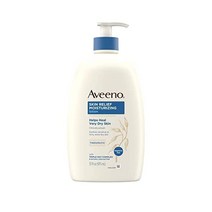 아비노 스킨 Relief 모이스처라이징 로션 건조피부용 with 진정 Triple Oat & 시어버터 mula Dimethicone 프로텍트ant Helps Heal Itchy