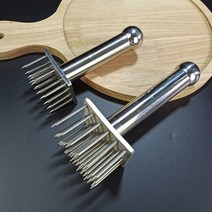 스테인레스 고기 다지기 찌르기 연육기 바늘 염지, 소형